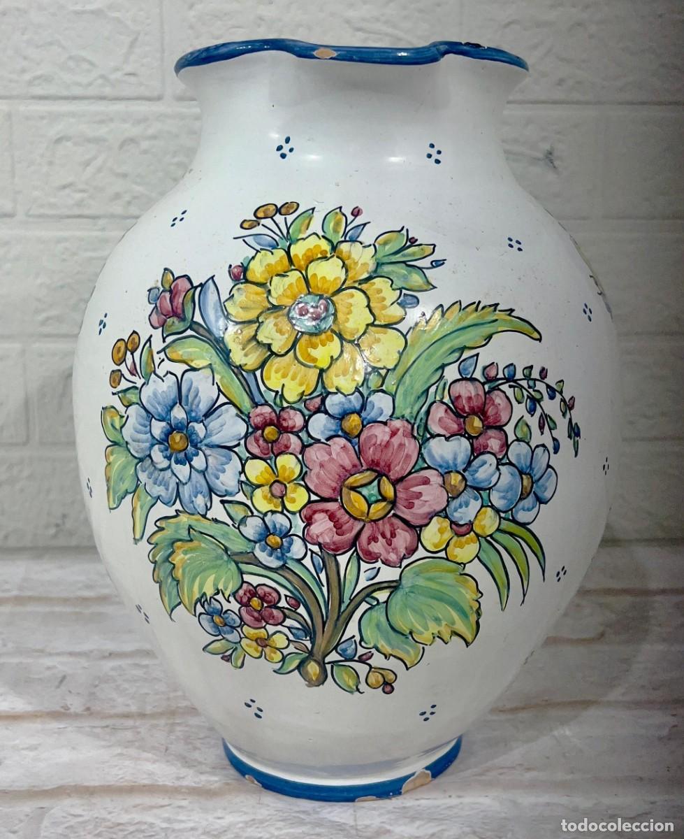 Antig&uuml;edades: JARRA DE CERAMICA DE TALAVERA - Foto 1