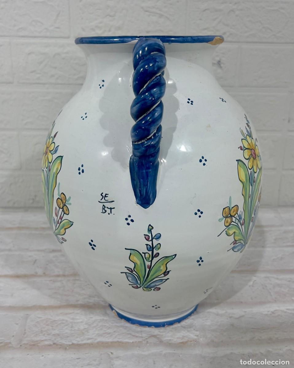 Antig&uuml;edades: JARRA DE CERAMICA DE TALAVERA - Foto 2