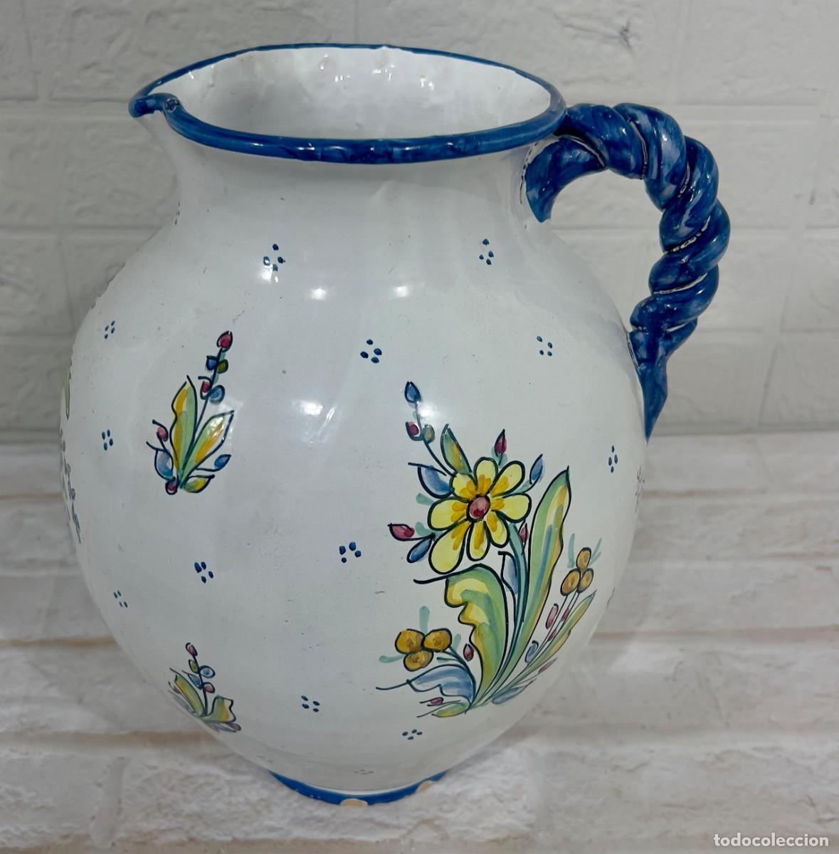 Antig&uuml;edades: JARRA DE CERAMICA DE TALAVERA - Foto 5