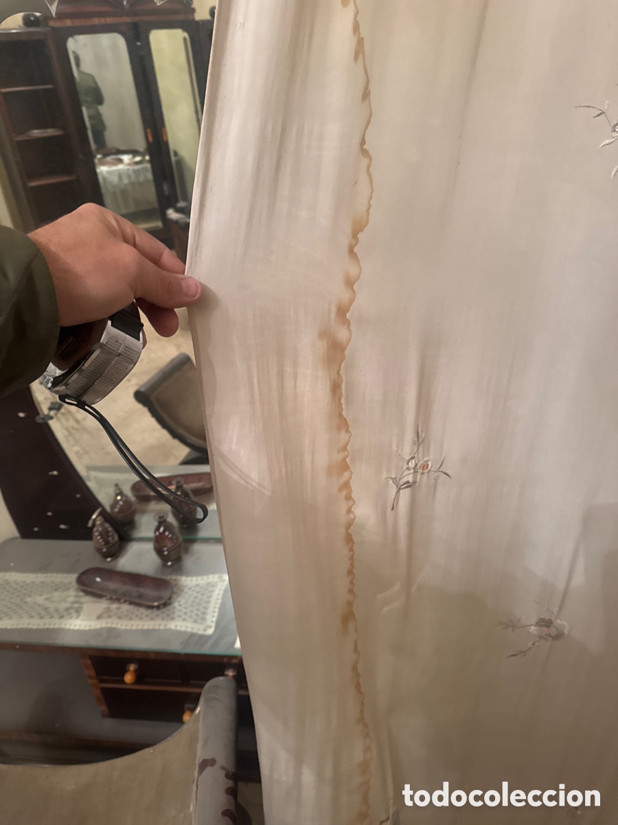 Antig&uuml;edades: Bonitas cortinas de de seda - Foto 4