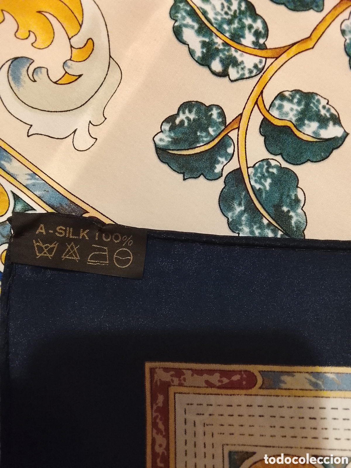 Antig&uuml;edades: Pa&ntilde;uelos seda 100% a&ntilde;os 70. - Foto 16