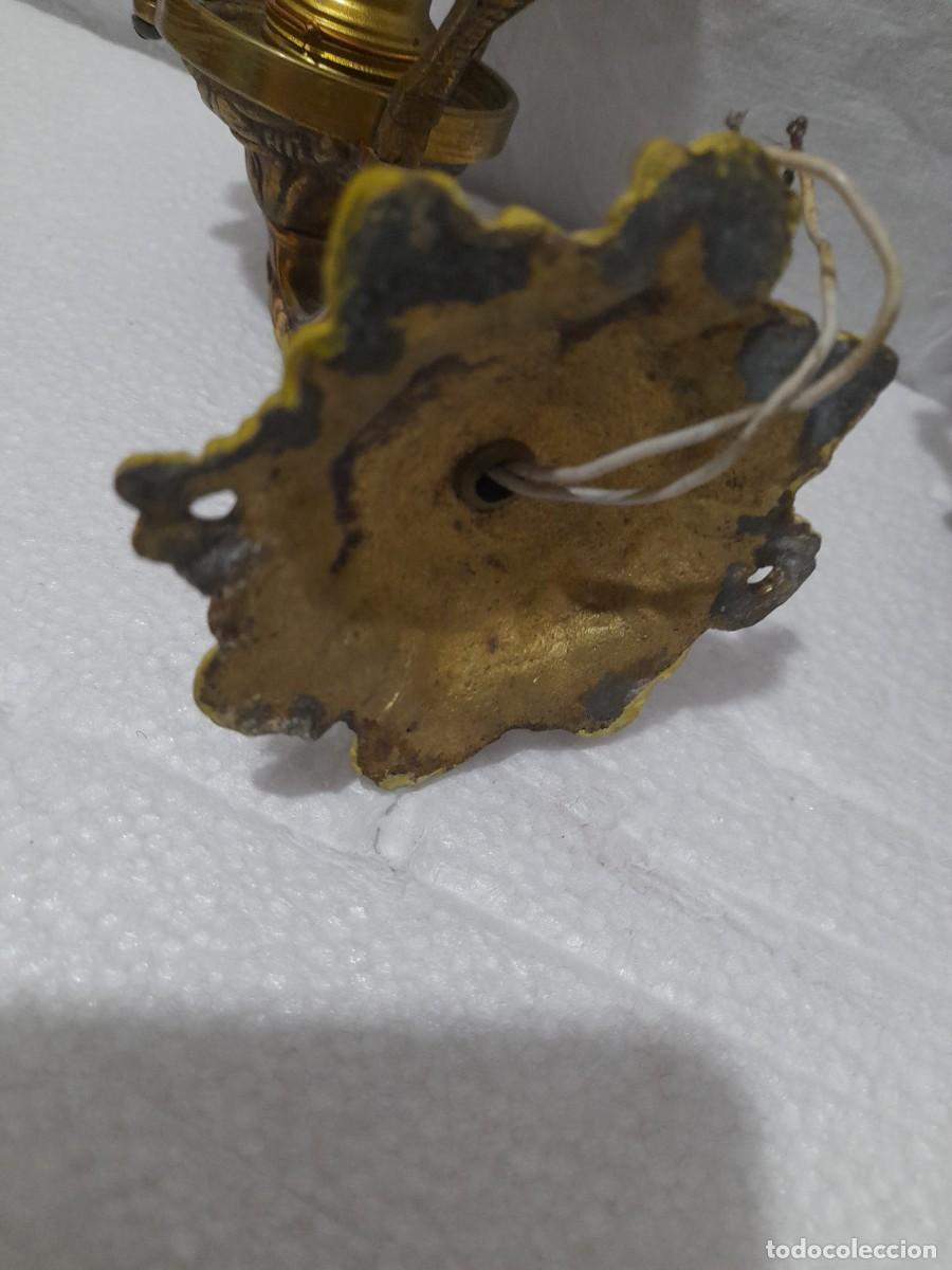 Antig&uuml;edades: APLIQUES DE BRONCE A&Ntilde;OS 50 - Foto 4