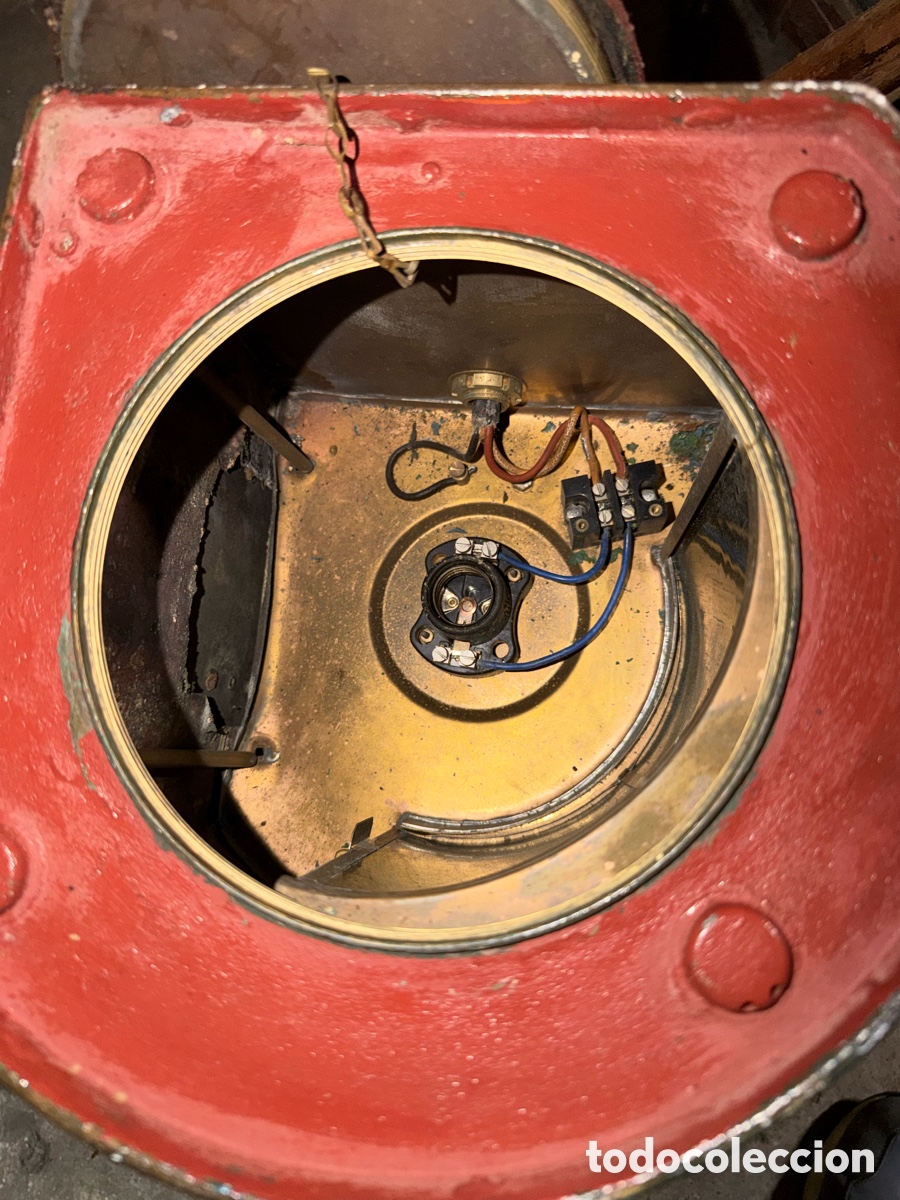 Antig&uuml;edades: Farol Mar&iacute;timo El&eacute;ctrico - Foto 6