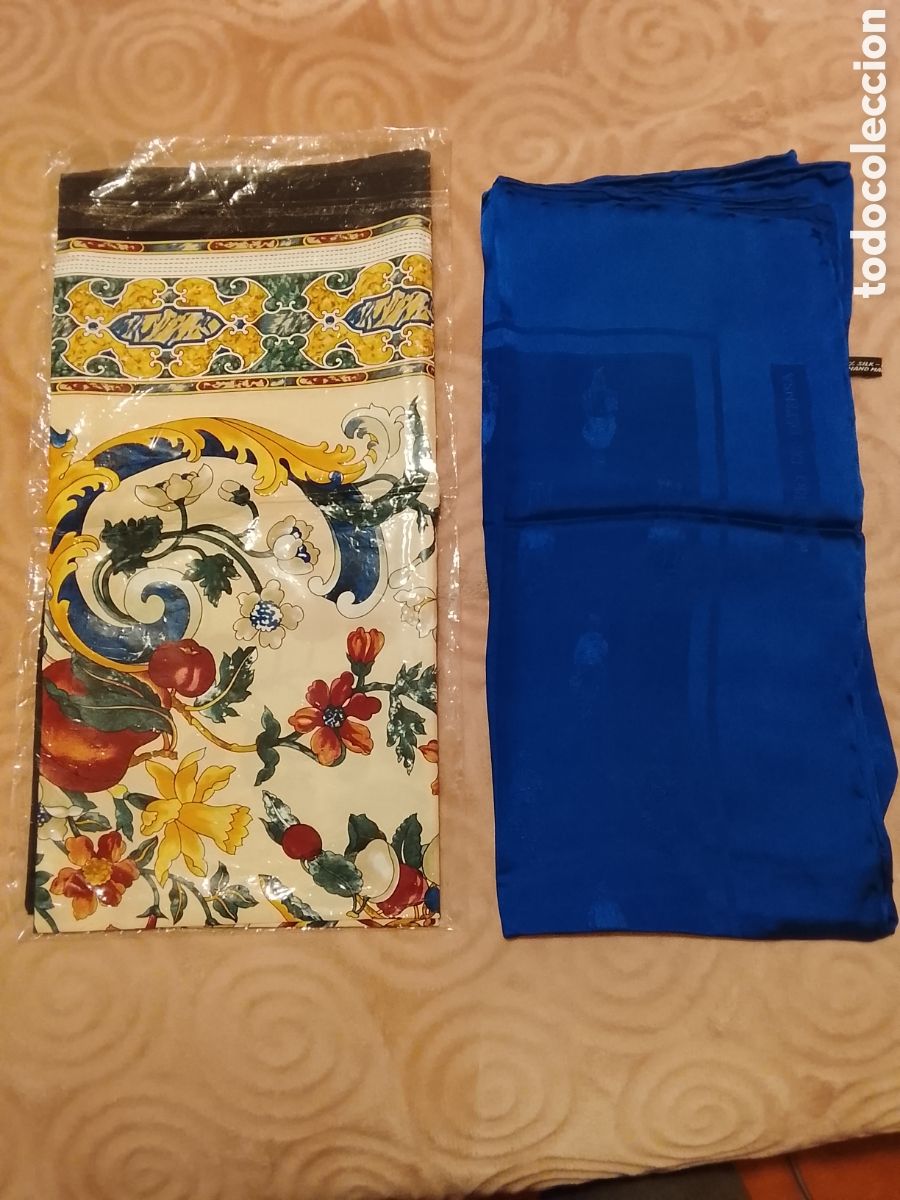 Antig&uuml;edades: Pa&ntilde;uelos seda 100% a&ntilde;os 70. - Foto 1