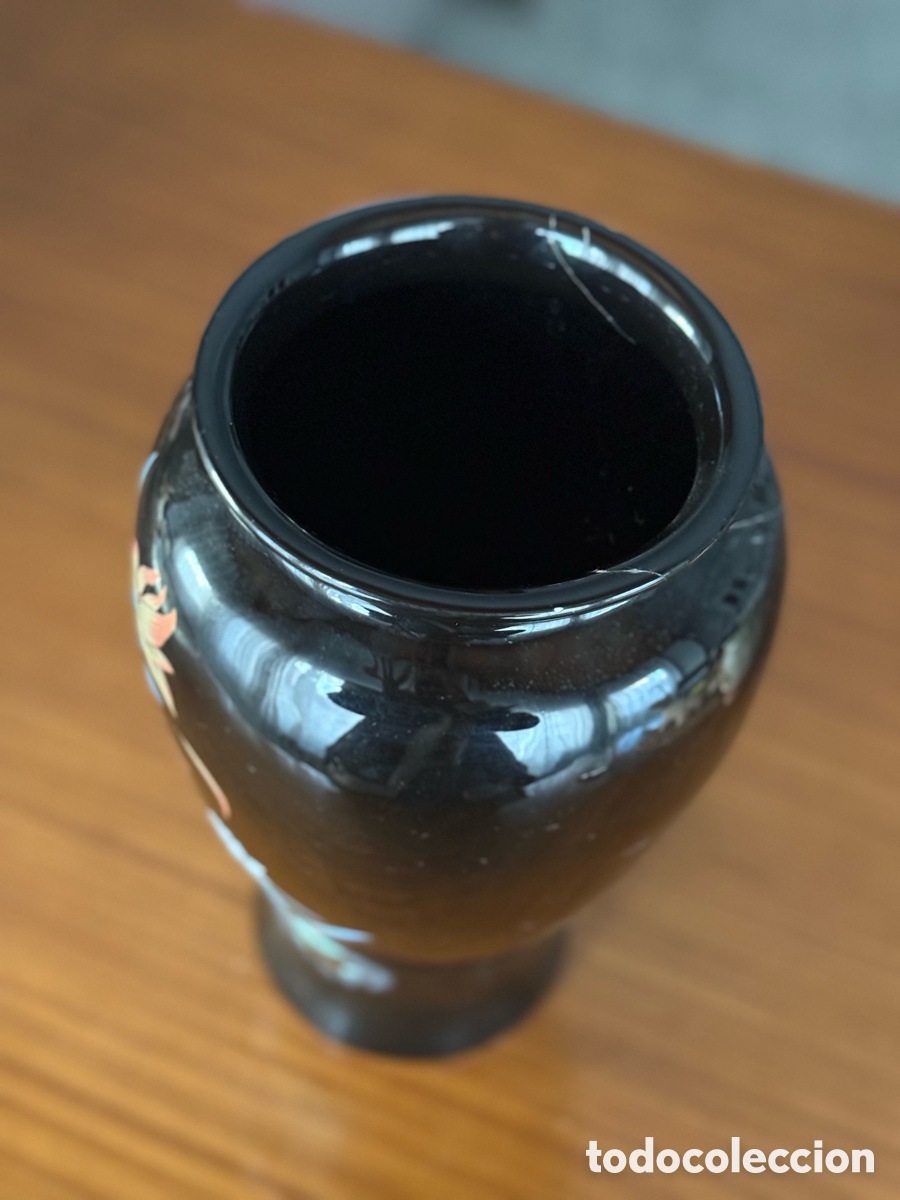Antig&uuml;edades: Jarr&oacute;n de cer&aacute;mica negro - Foto 3