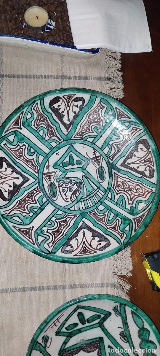 Antig&uuml;edades: Plato cer&aacute;mica Punter - Foto 1