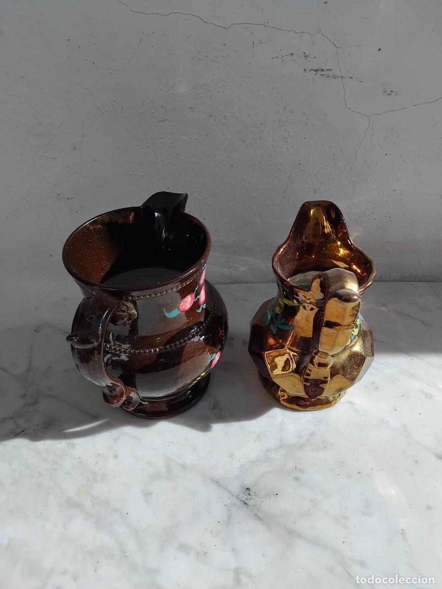 Antig&uuml;edades: DOS JARRAS DE REFLEJOS ( BRISTOL ) - Foto 2