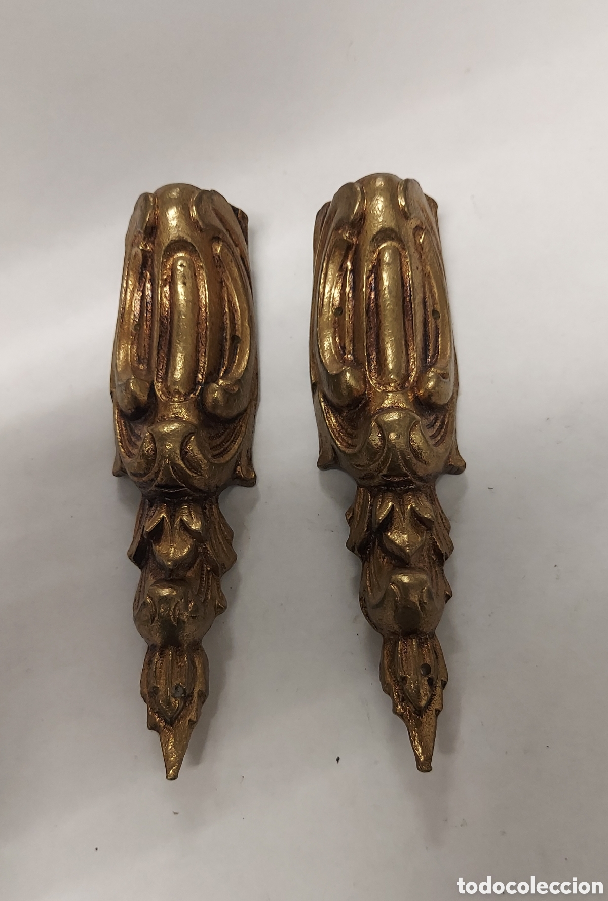Antig&uuml;edades: Embellecedores de bronce para mueble - Foto 1