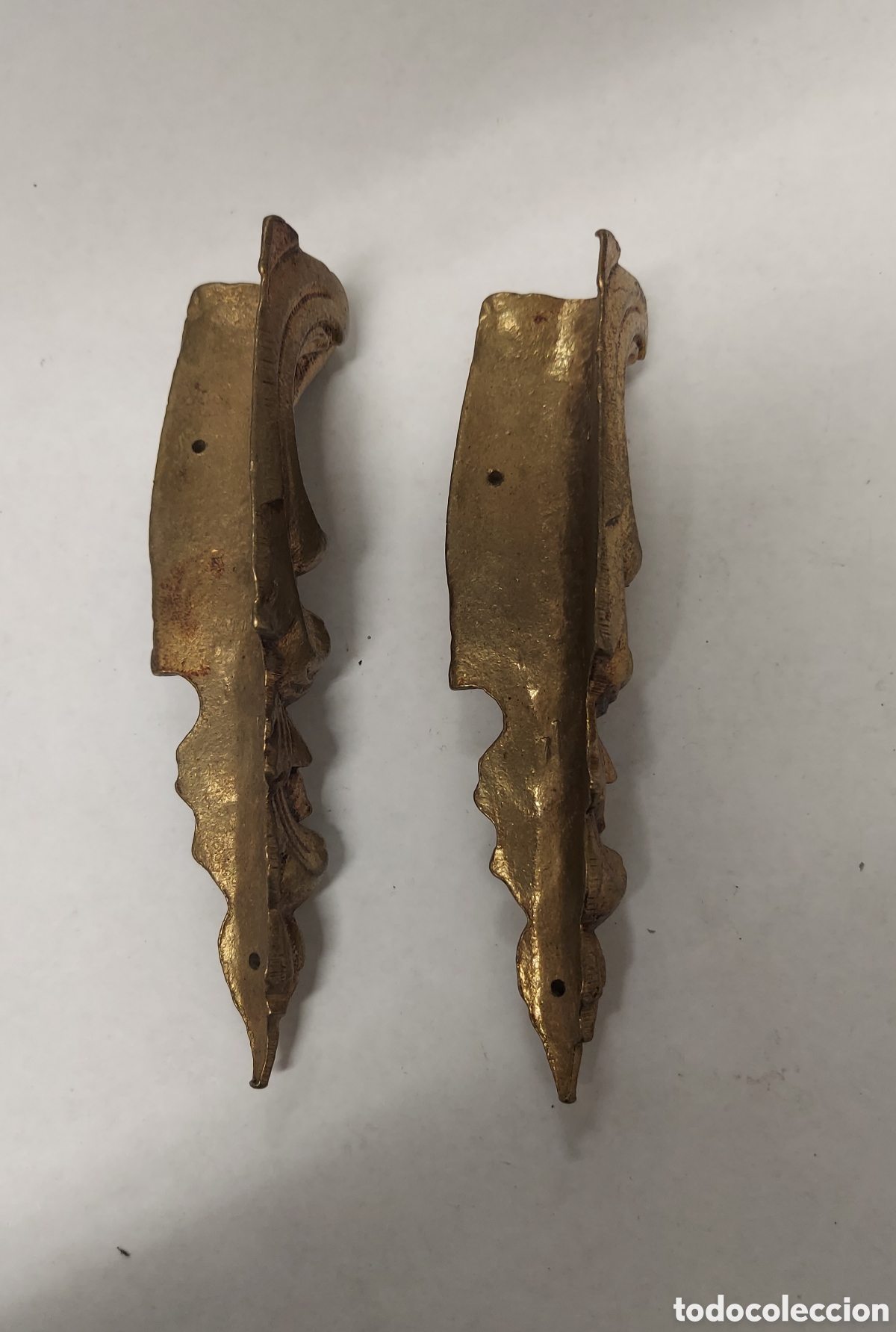 Antig&uuml;edades: Embellecedores de bronce para mueble - Foto 3