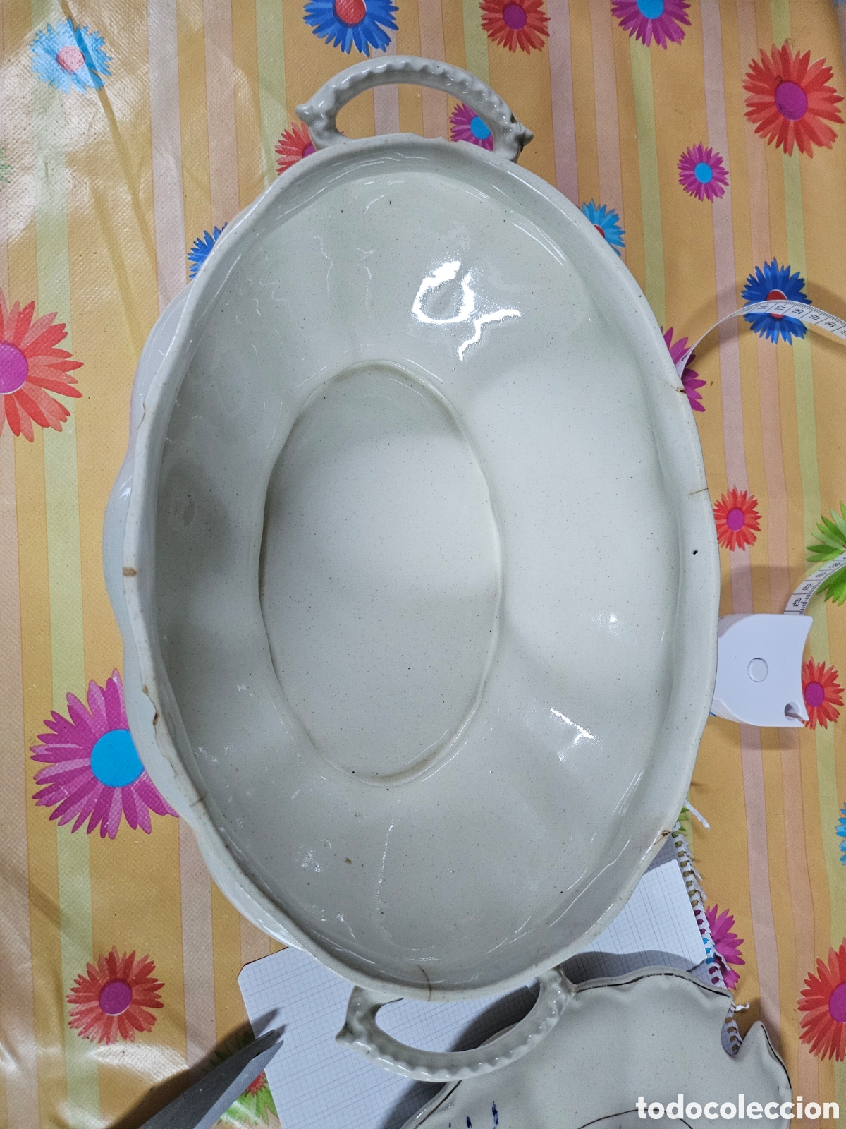 Antig&uuml;edades: Sopera , de porcelana vintage - Foto 2