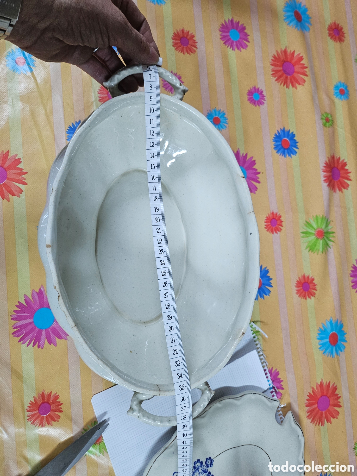 Antig&uuml;edades: Sopera , de porcelana vintage - Foto 3