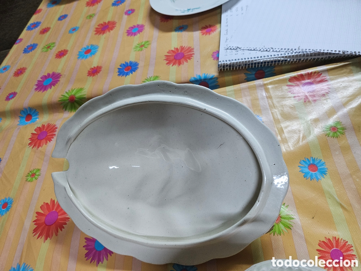 Antig&uuml;edades: Sopera , de porcelana vintage - Foto 4