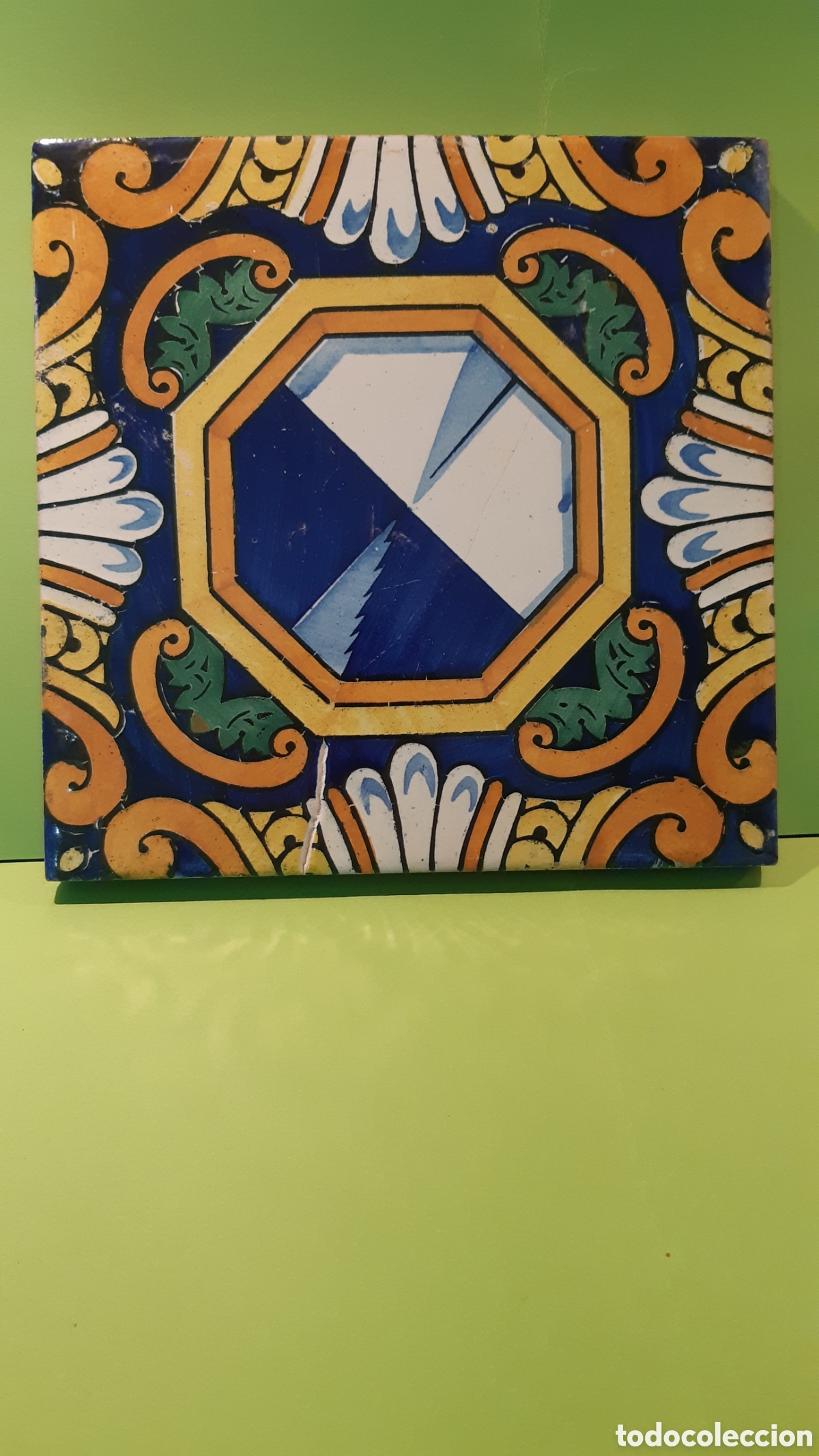 Antig&uuml;edades: Azulejo modernista antiguo - Foto 1