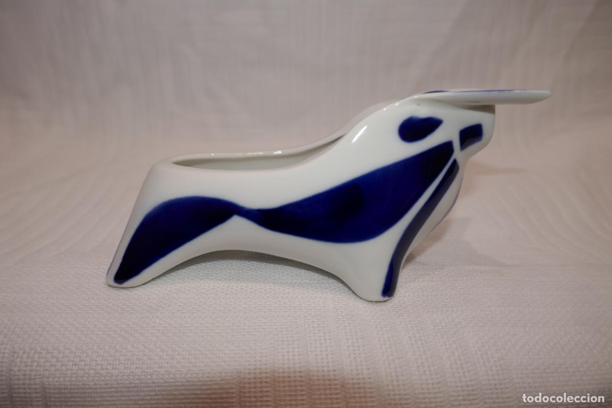 Antig&uuml;edades: ESPECTACULAR TORO EN PORCELANA SARGADELOS - IMPECABLE - Foto 7