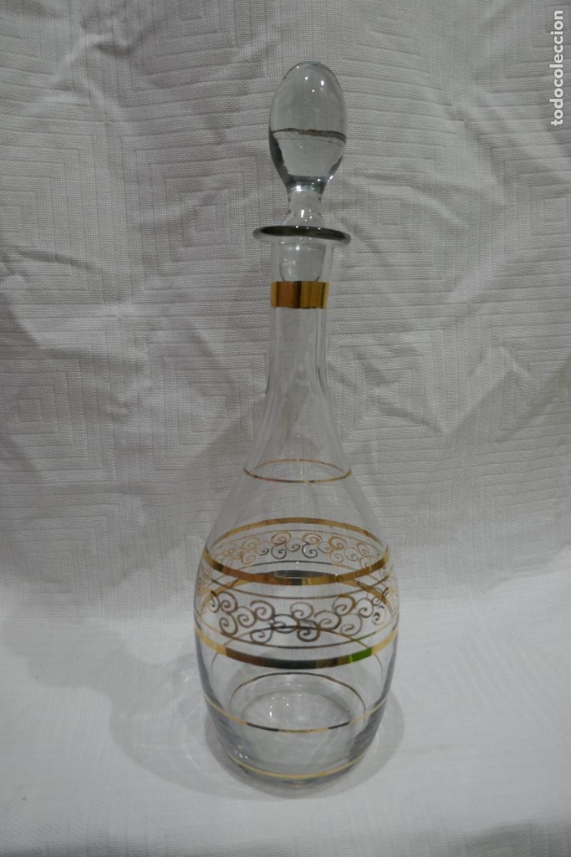 Antig&uuml;edades: BOTELLA EN CRISTAL DE LA &iquest;LA GRANJA? - Foto 14