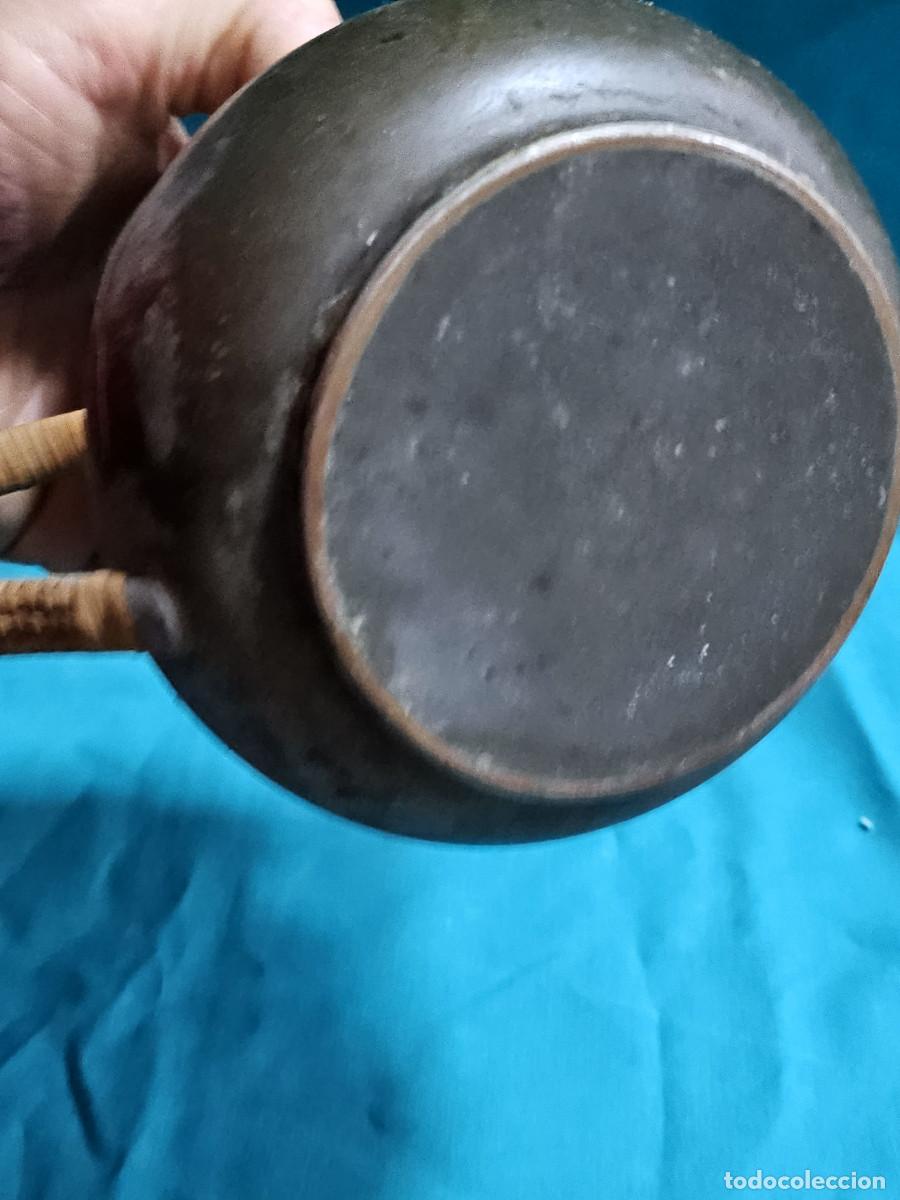 Antig&uuml;edades: tetera de metal antigua - Foto 4