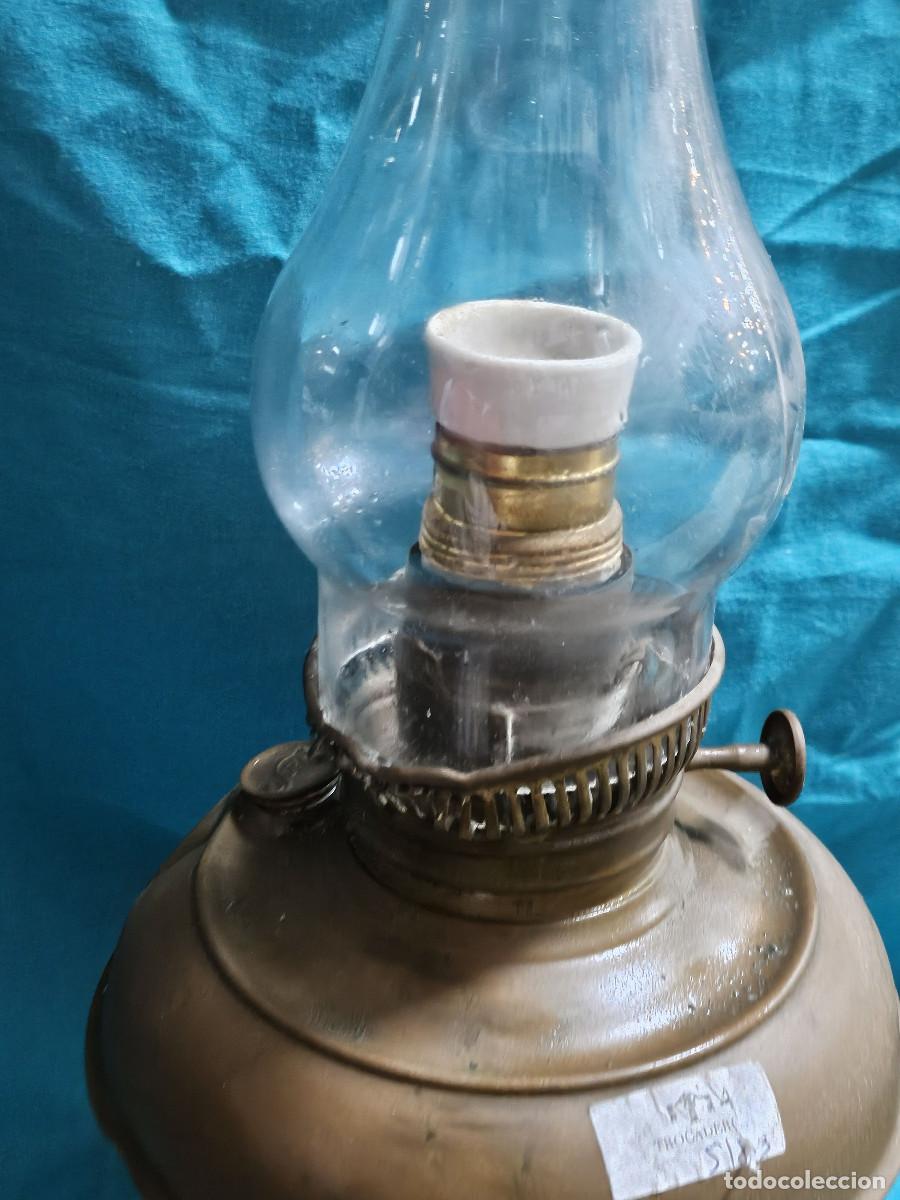 Antig&uuml;edades: quinque de metal antiguo - Foto 2