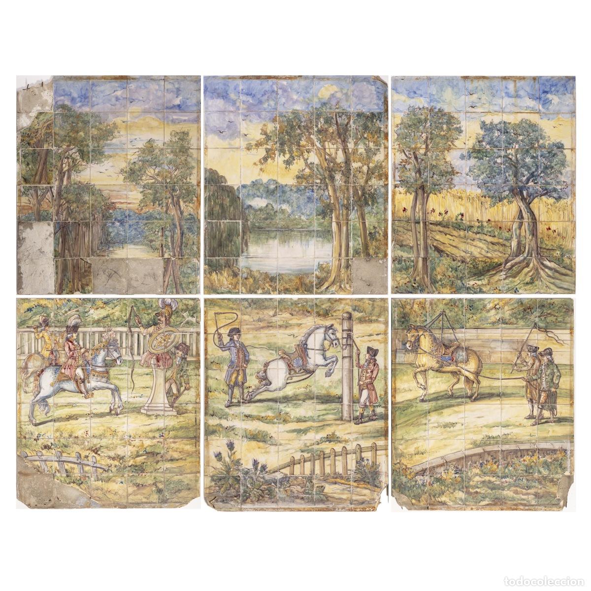 Antig&uuml;edades: PANEL DE AZULEJOS BATTISTINI - Foto 1
