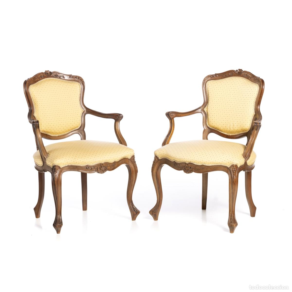 Antig&uuml;edades: PAR DE FAUTEUILS - Foto 1