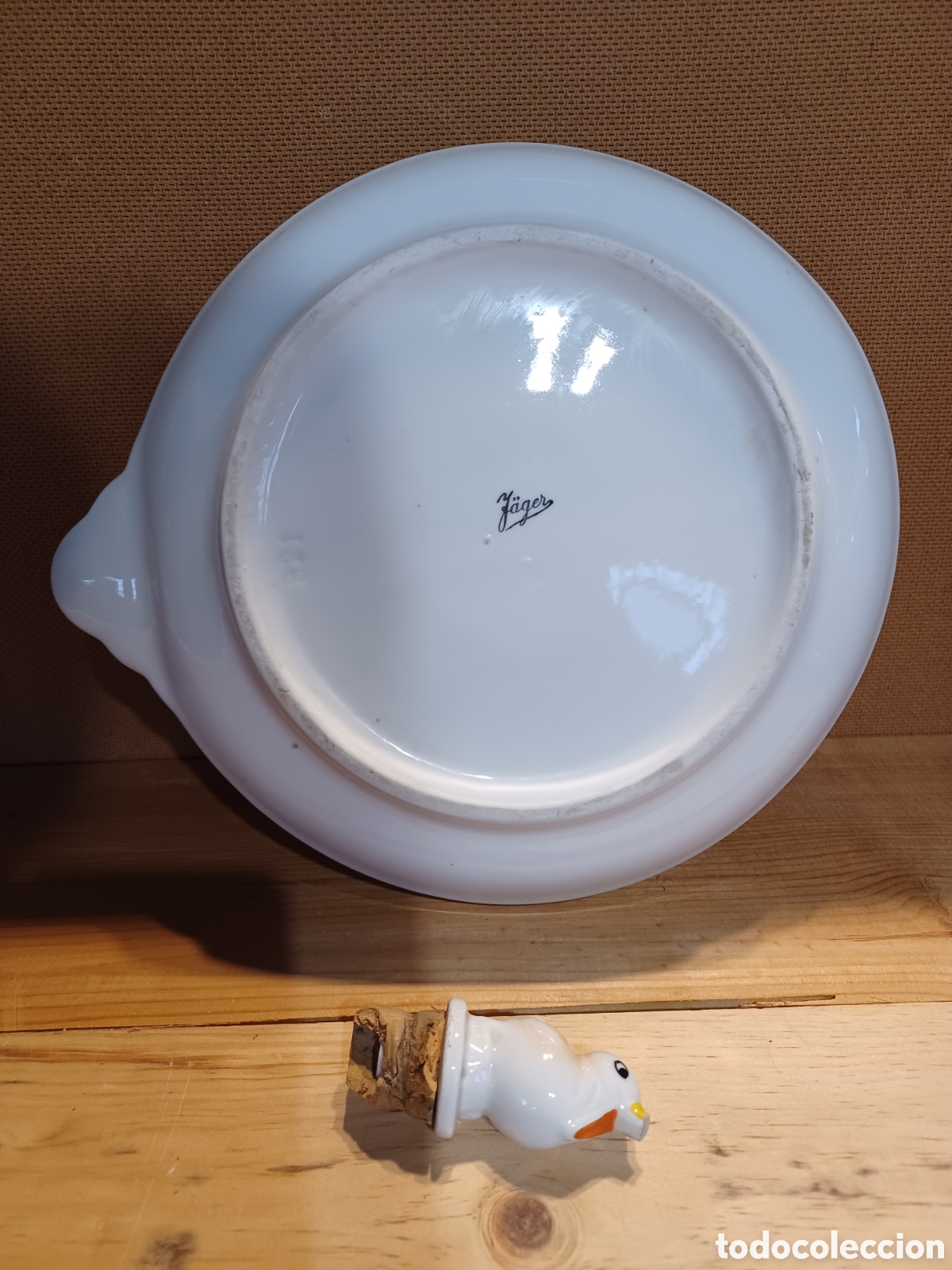 Antig&uuml;edades: Plato termo infantil. - Foto 3