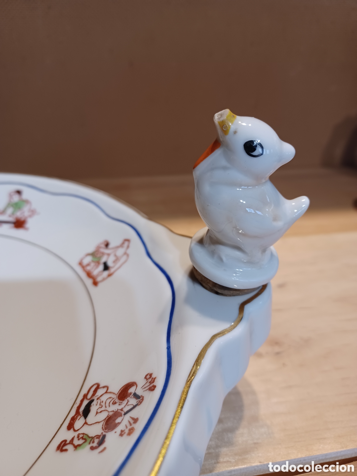 Antig&uuml;edades: Plato termo infantil. - Foto 4