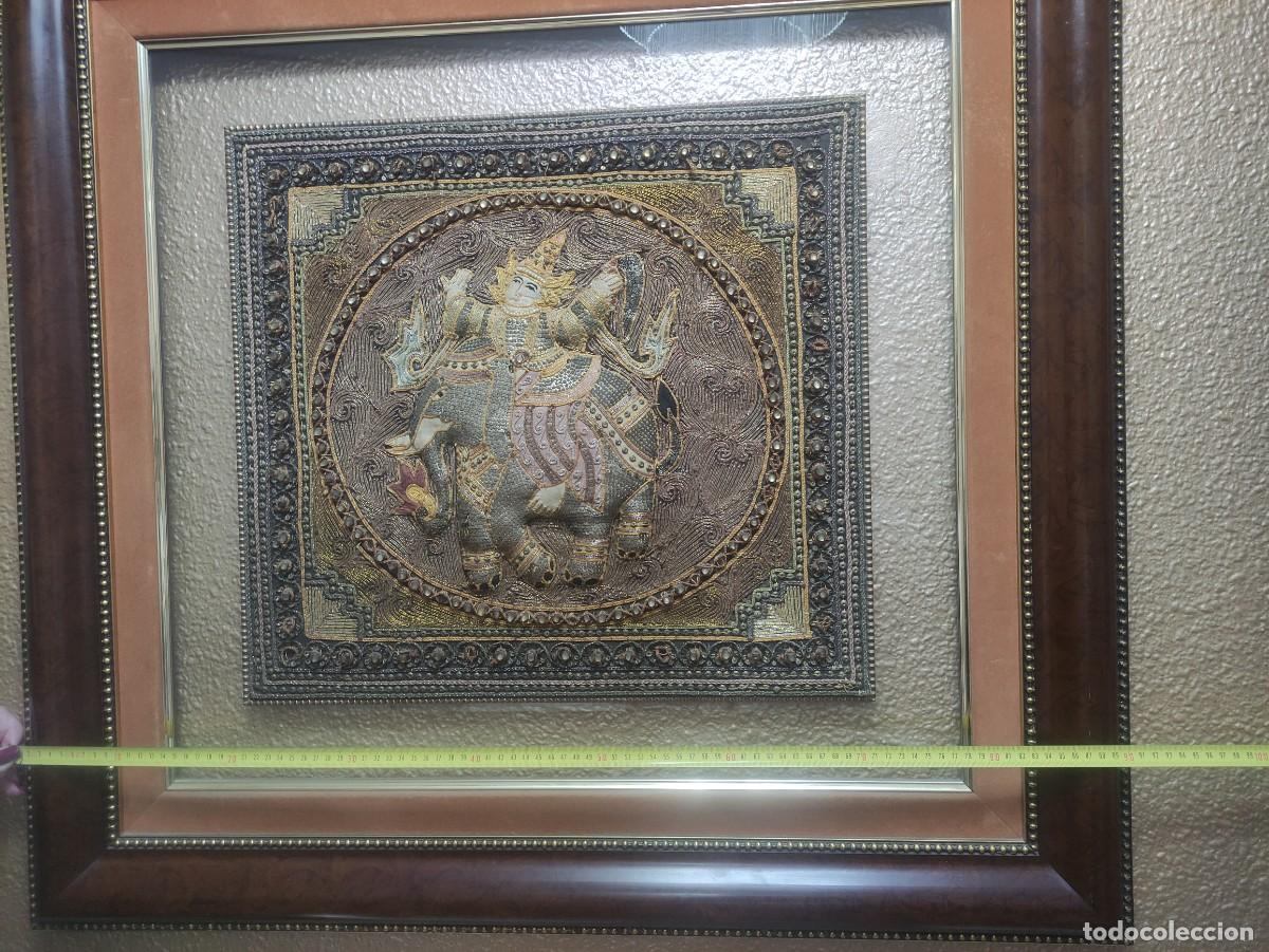 Antig&uuml;edades: Bordado artesanal birmano - Foto 3