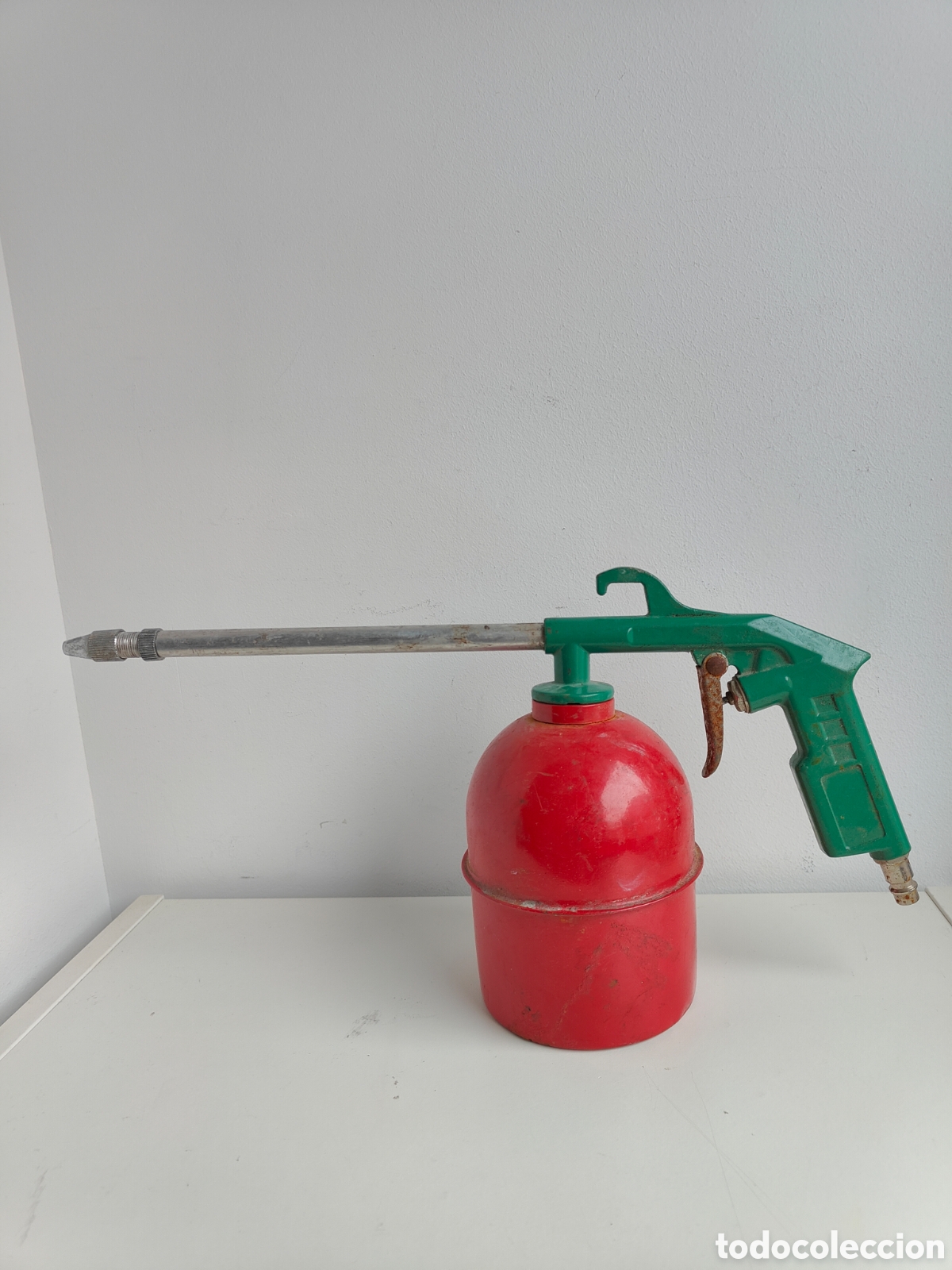 Antig&uuml;edades: Pistola de pintura de aire comprimido