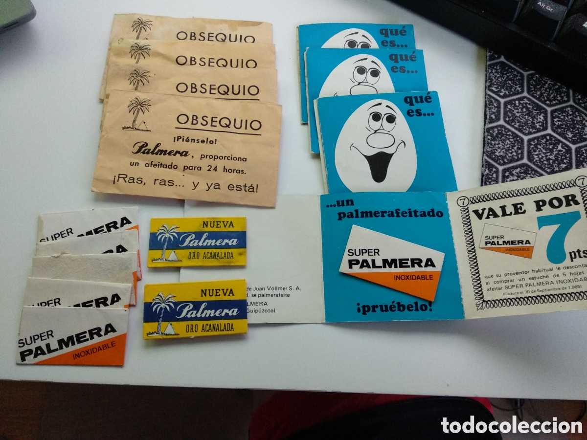 Antig&uuml;edades: Lote cuchillas palmera - Foto 1
