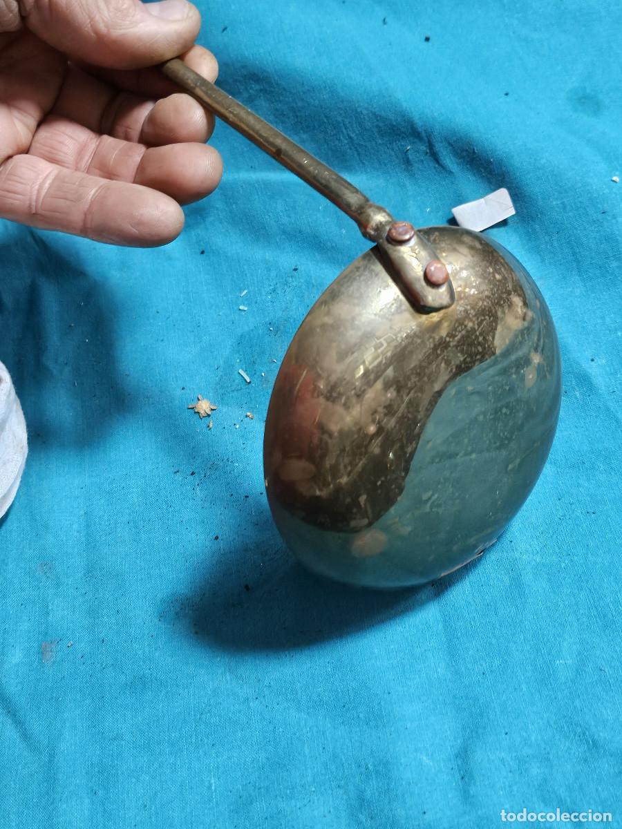 Antig&uuml;edades: cazo de metal vintage - Foto 3