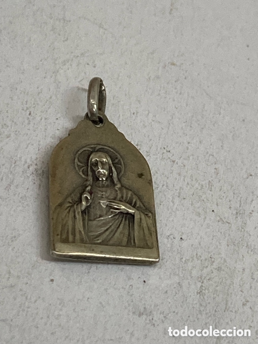 Antig&uuml;edades: Medalla de plata Religiosa C476 - Foto 1