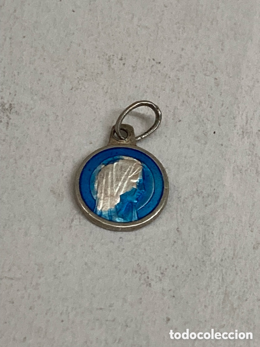 Antig&uuml;edades: Medalla de plata religiosa C476 - Foto 1
