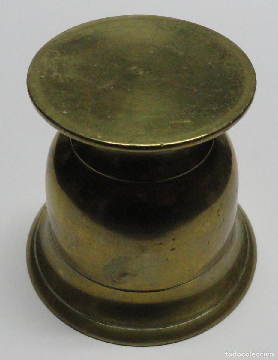 Antig&uuml;edades: Mortero u Almirez de bronce antiguo. - Foto 2