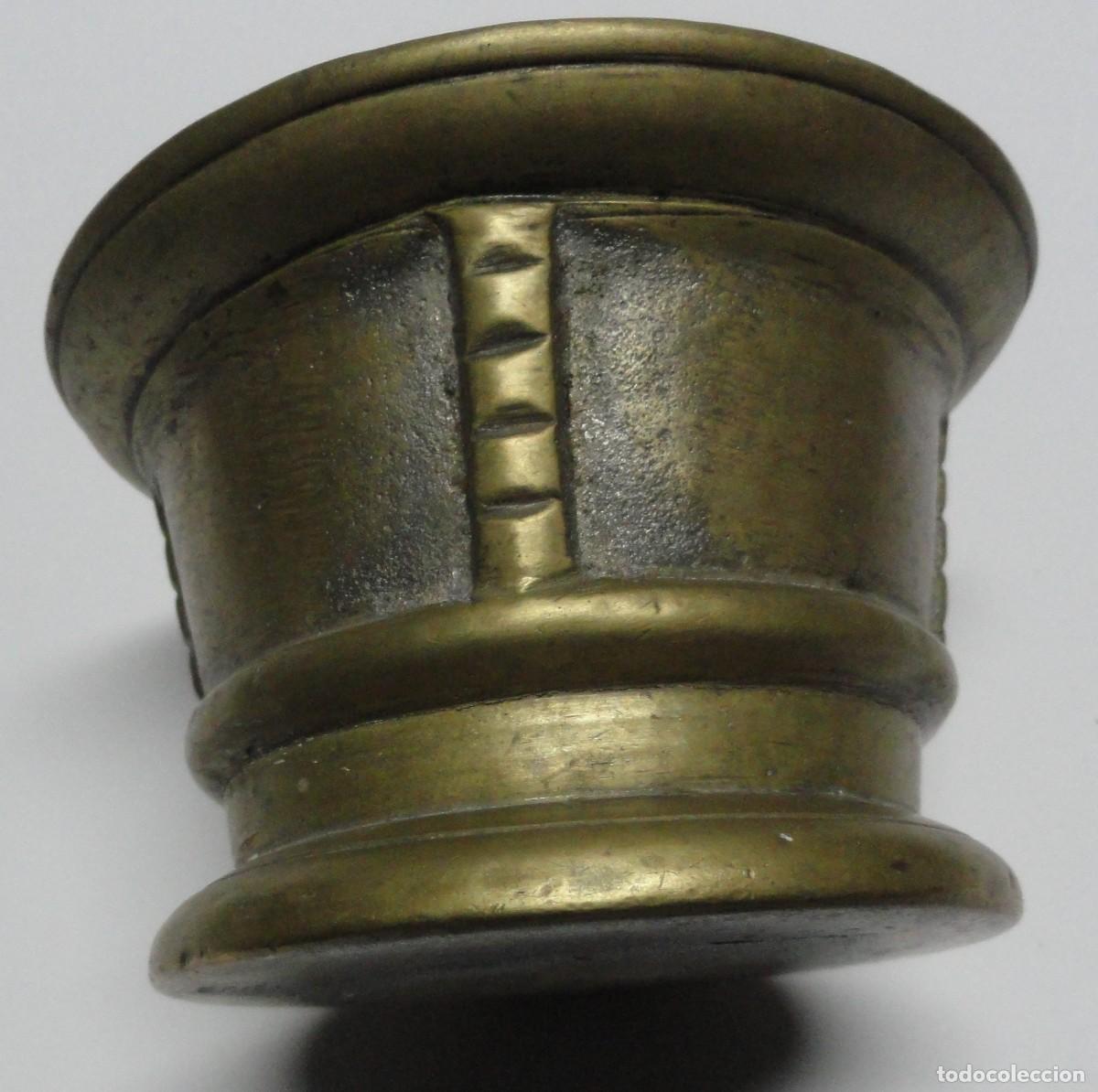 Antig&uuml;edades: Mortero u Almirez antiguo de Bronce. - Foto 2