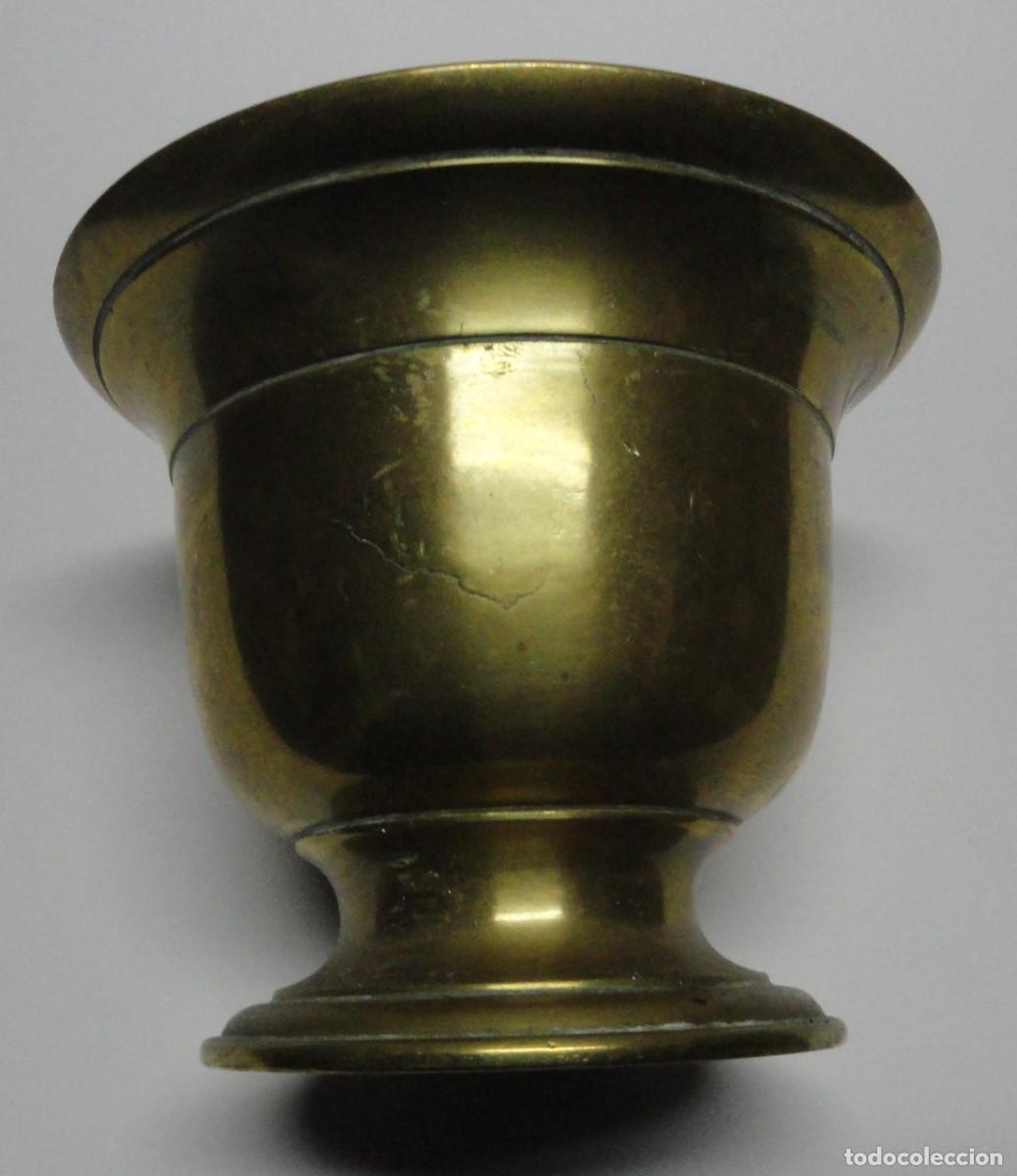 Antig&uuml;edades: Mortero u Almirez antiguo de Bronce. - Foto 2
