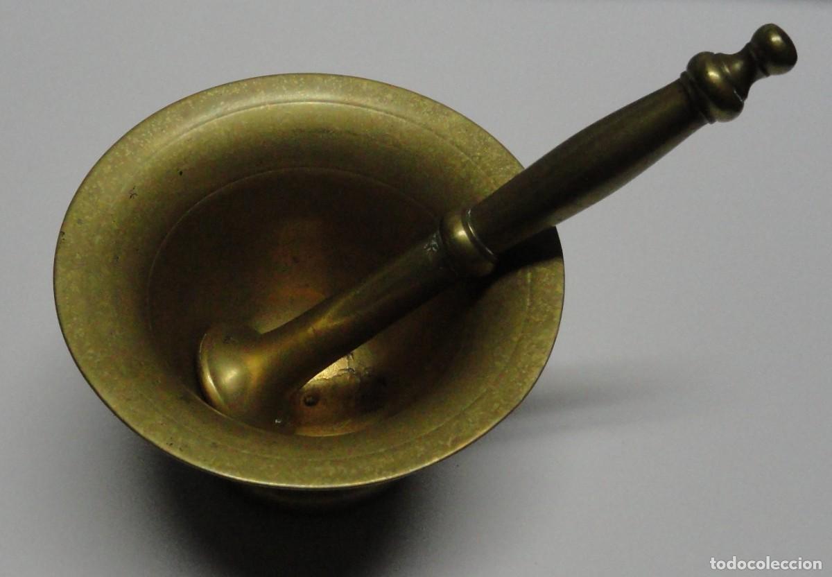Antig&uuml;edades: Mortero u Almirez antiguo de Bronce. - Foto 1