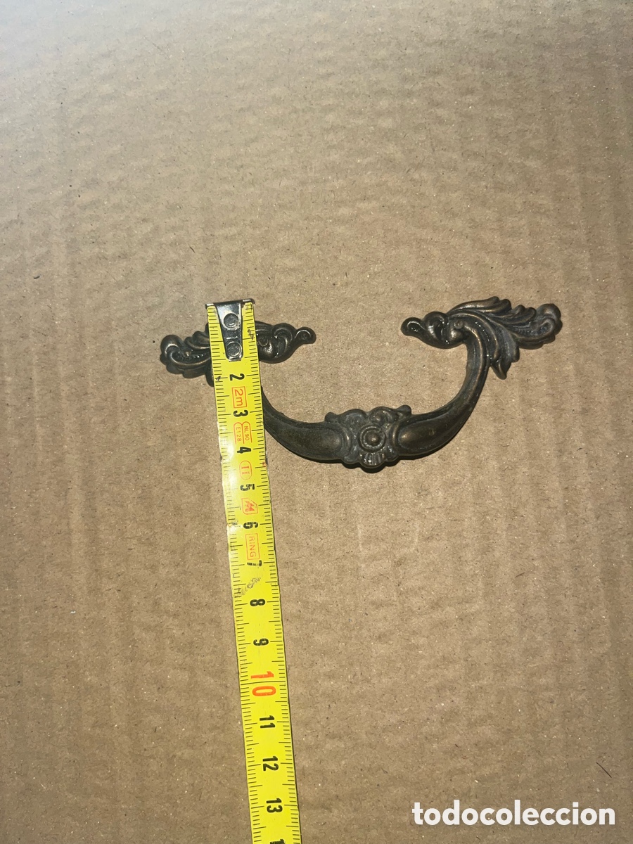 Antig&uuml;edades: Tiradores de bronce 7 - Foto 3