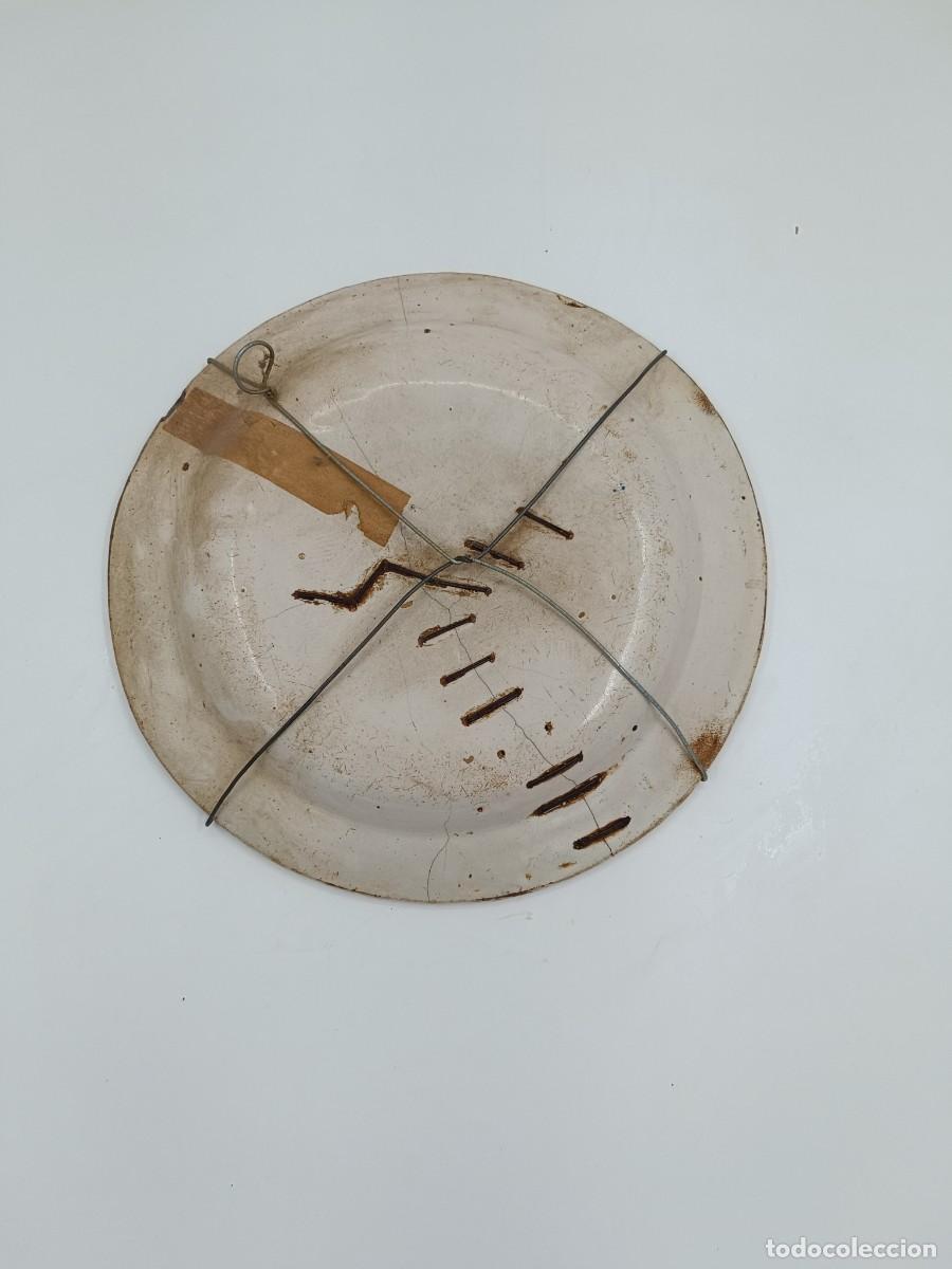 Antig&uuml;edades: PLATO DE CERAMICA DE IOZA - Foto 2