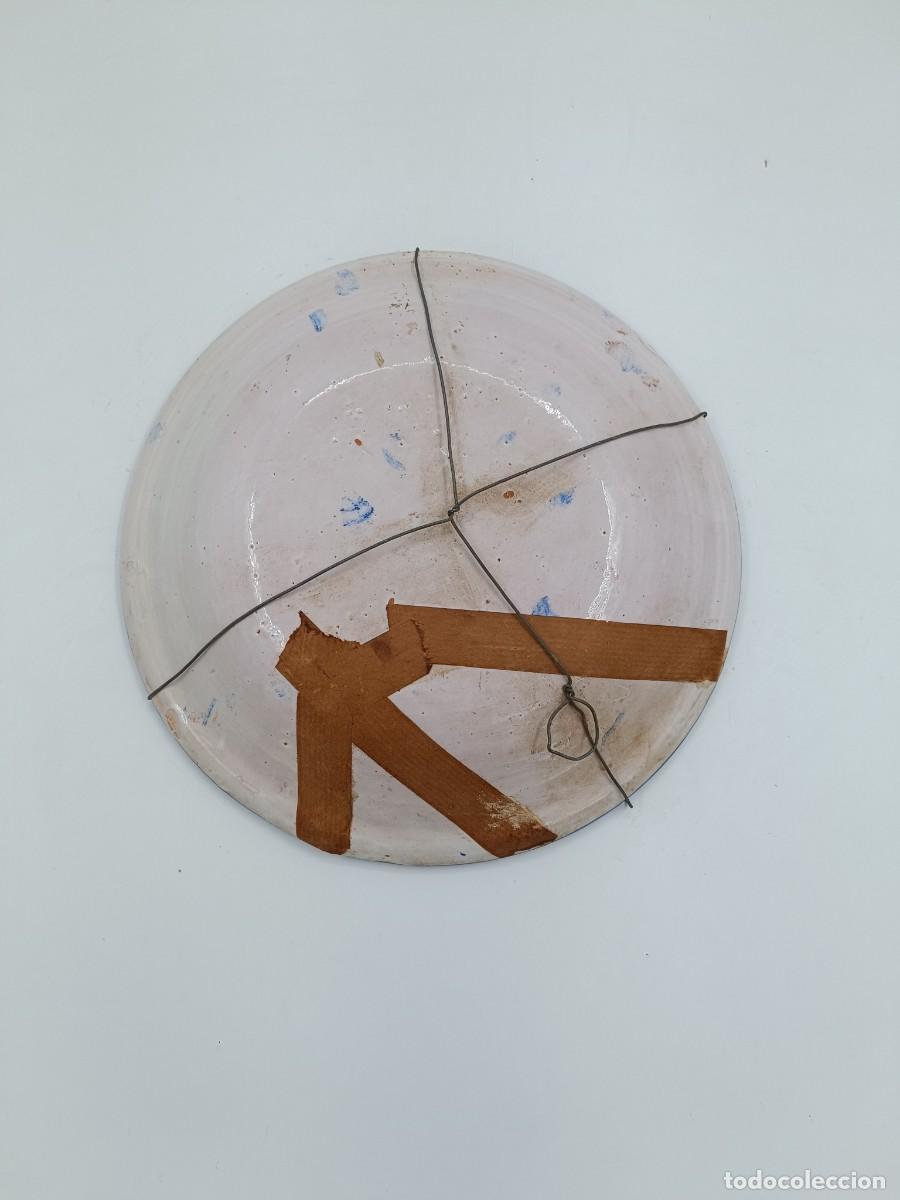 Antig&uuml;edades: PLATO DE CERAMICA DE MANISES - Foto 2