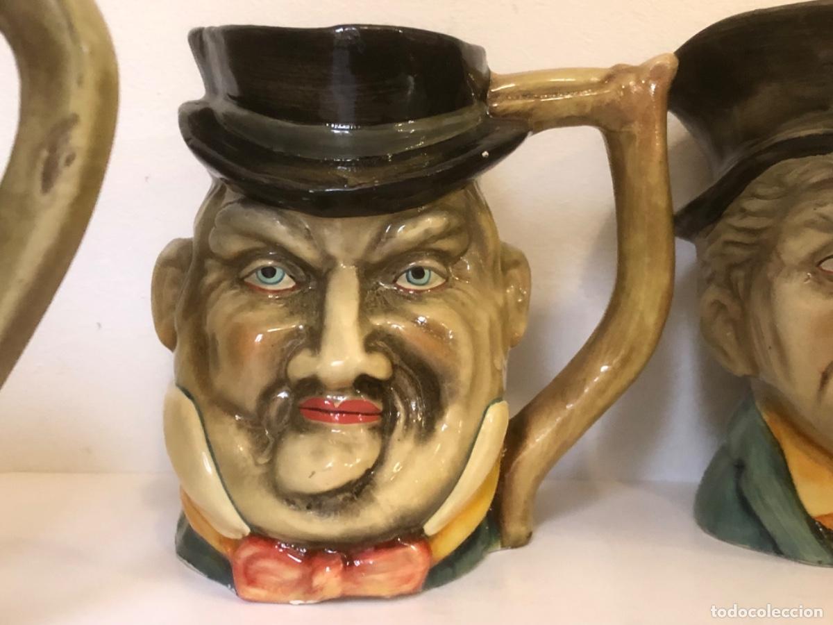 Antig&uuml;edades: Jarras con forma de cabeza inglesas - Foto 3