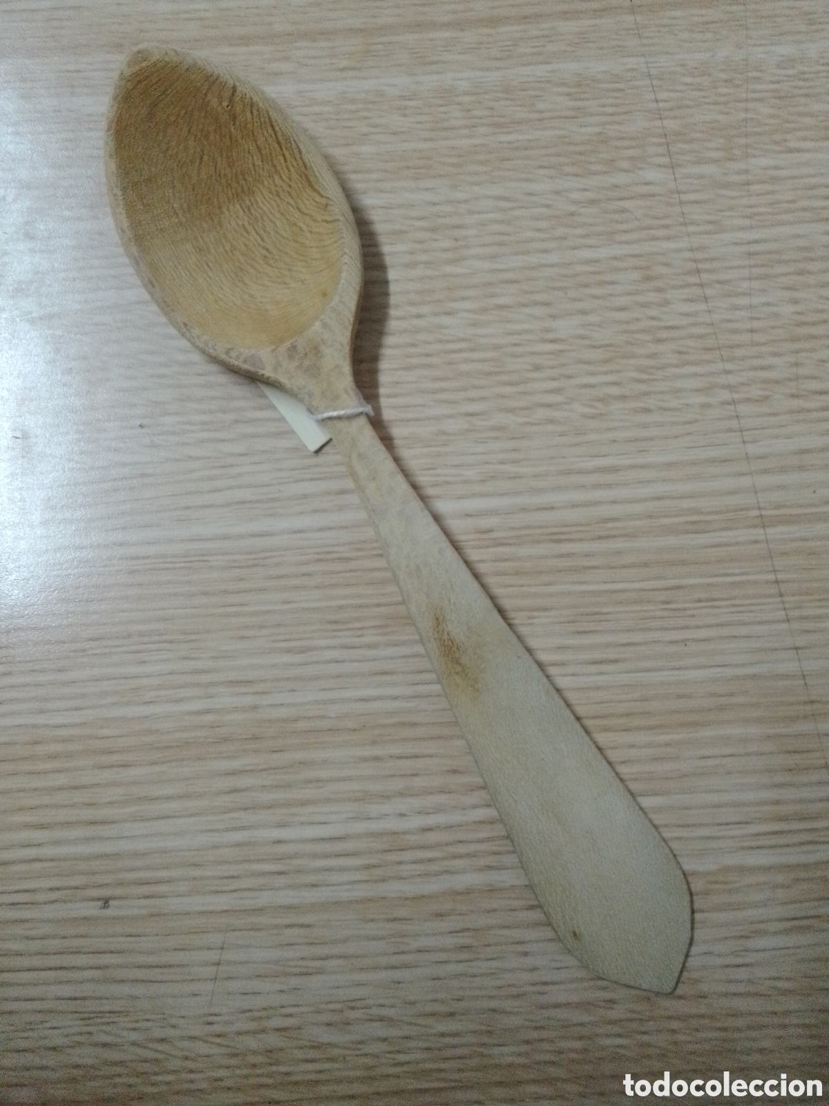 Antig&uuml;edades: Cuchara de cocina 28,5cm - Foto 1