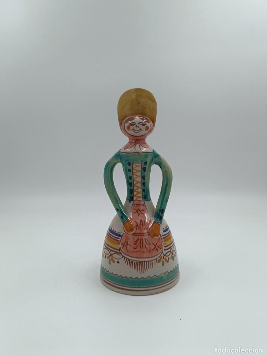 Antig&uuml;edades: CAMPANA DE CERAMICA POPULAR - Foto 1