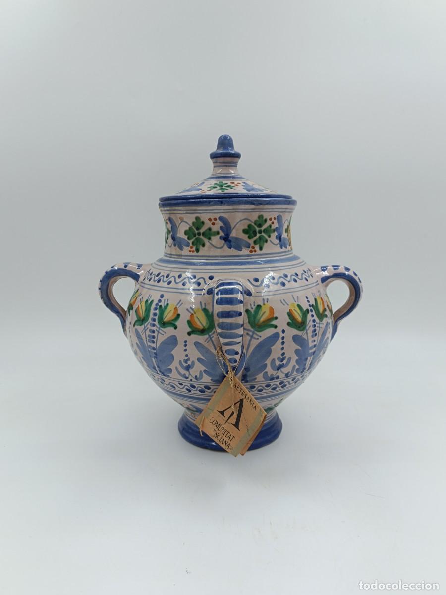 Antig&uuml;edades: JARRA DE CERAMICA 4 ASAS - Foto 1