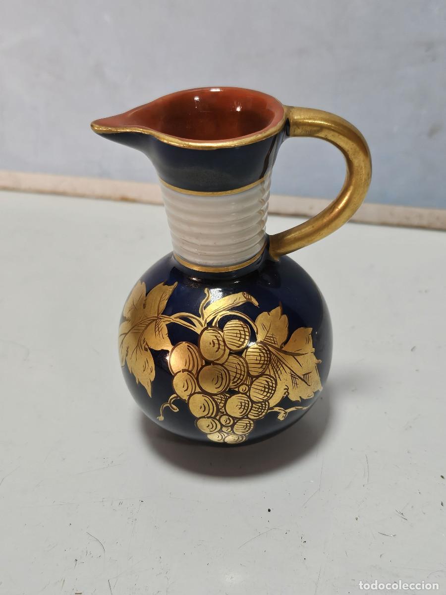 Antiguidades: peque&ntilde;o jarron de ceramica