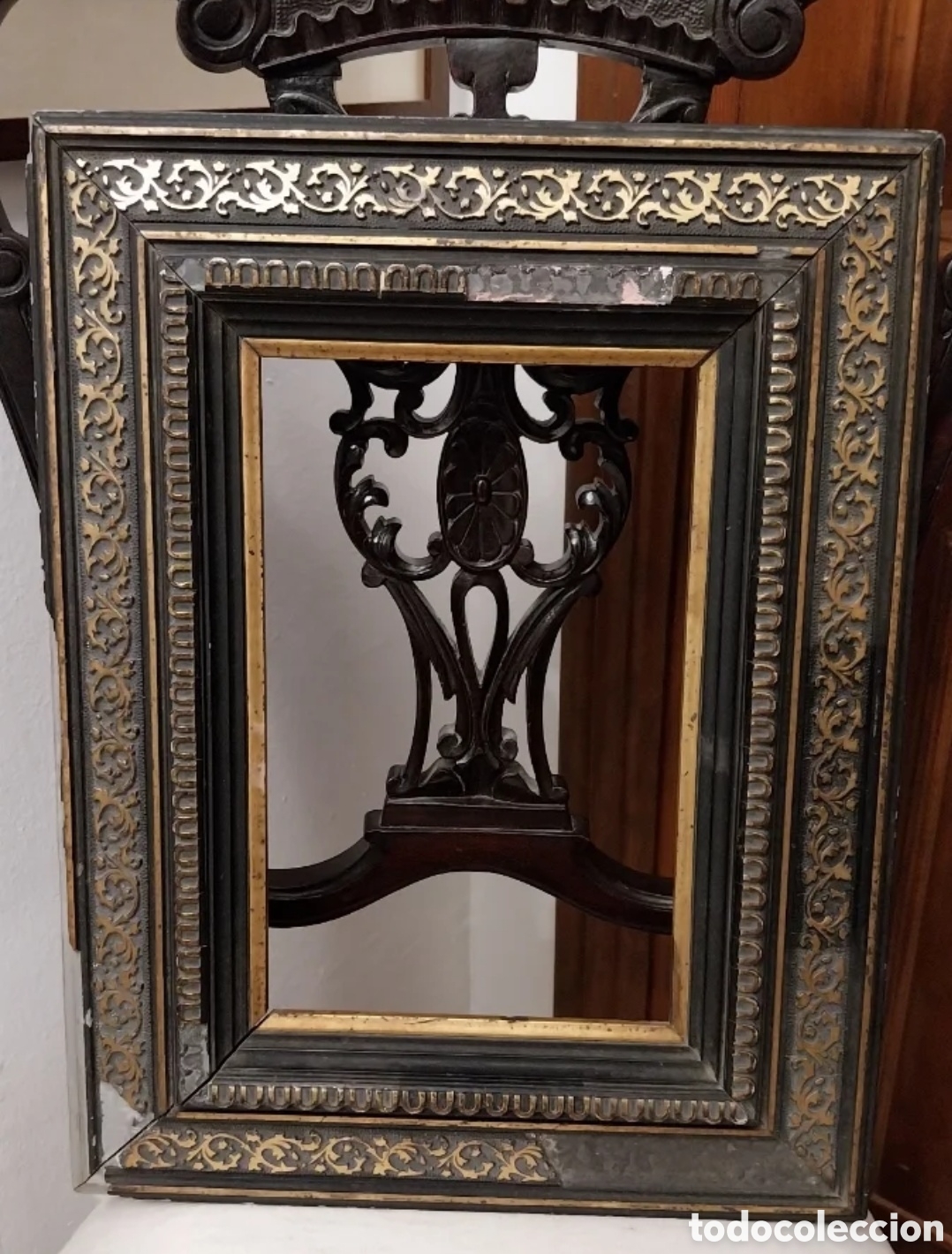 Antig&uuml;edades: Marco Napole&oacute;n III para restaurar. - Foto 1