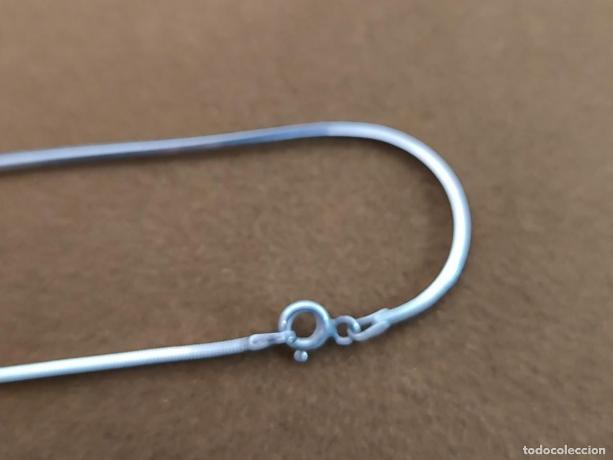 Antig&uuml;edades: COLLAR CON COLGANTE TIPO SALAMANDRA EN PLATA - Foto 4