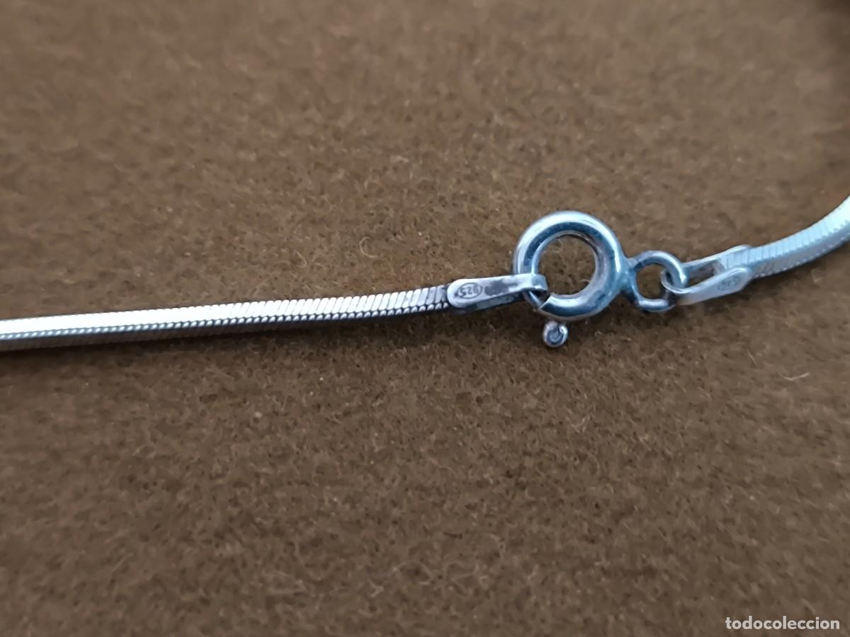 Antig&uuml;edades: COLLAR CON COLGANTE TIPO SALAMANDRA EN PLATA - Foto 5