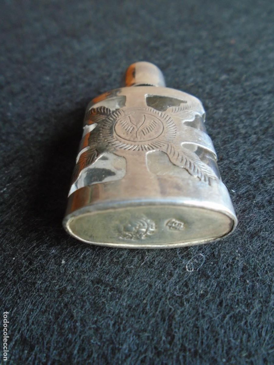 Antig&uuml;edades: (PIT-251218)PERFUMERO DE PLATA - Foto 8