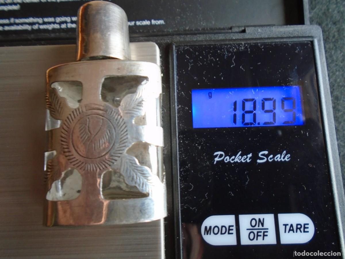 Antig&uuml;edades: (PIT-251218)PERFUMERO DE PLATA - Foto 12