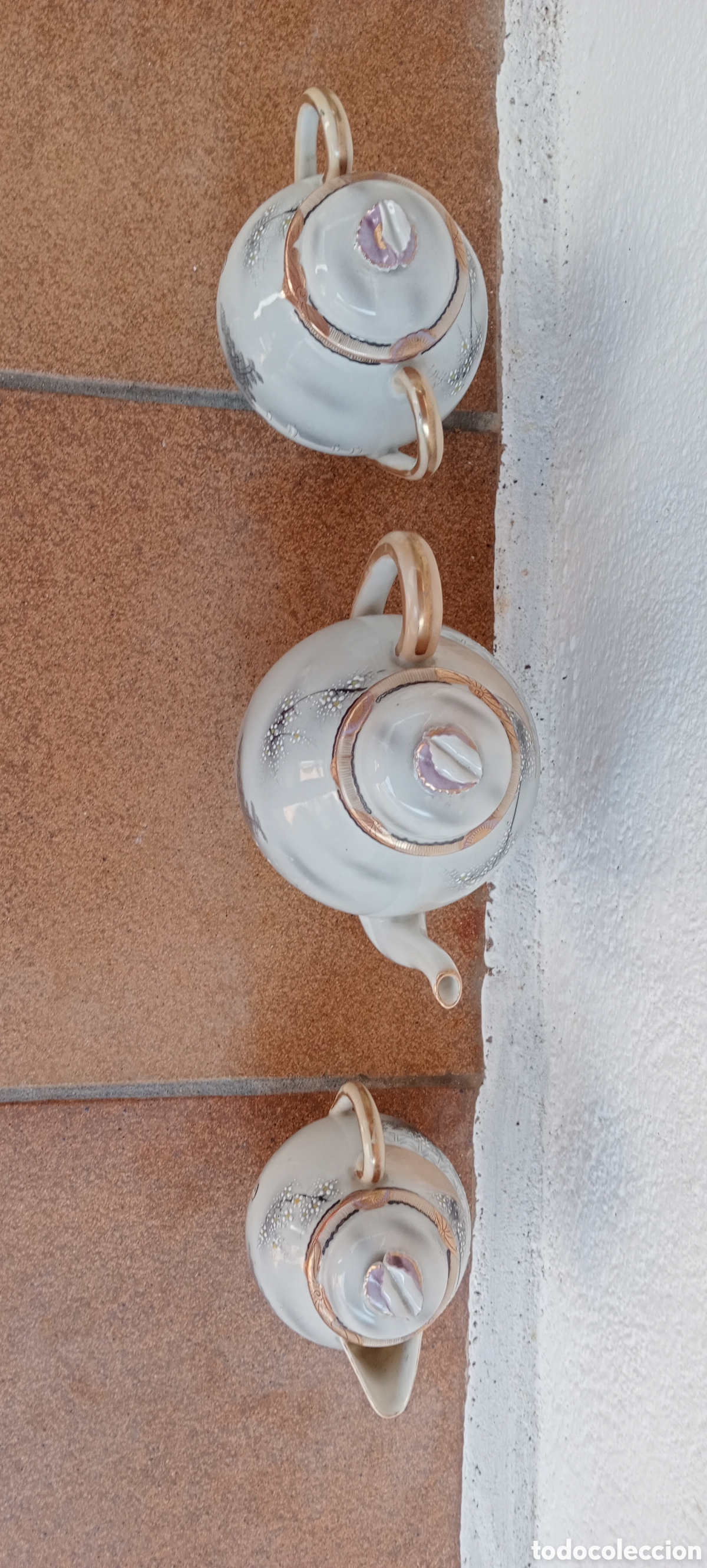 Antig&uuml;edades: Cer&agrave;mica japon&egrave;s tibor - Foto 11