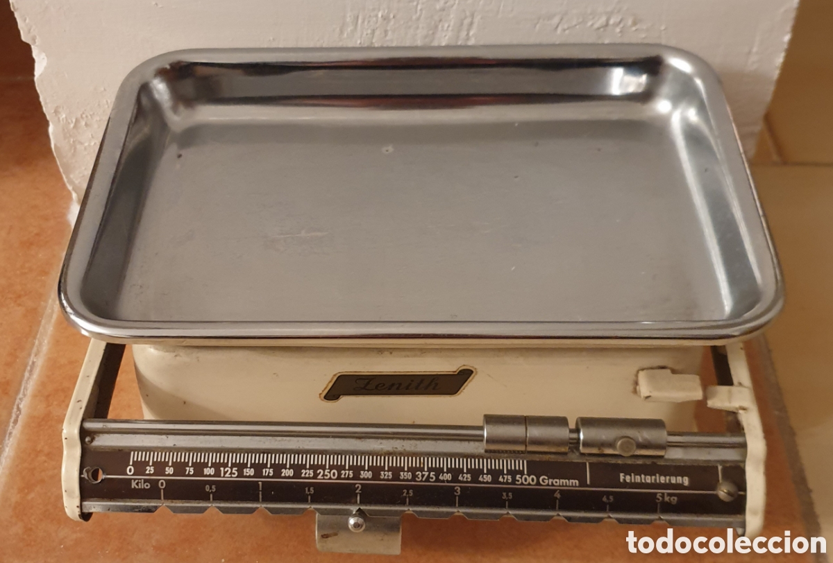 Antig&uuml;edades: B&Aacute;SCULA DE COCINA VINTAGE. MARCA: ZENITH - Foto 1